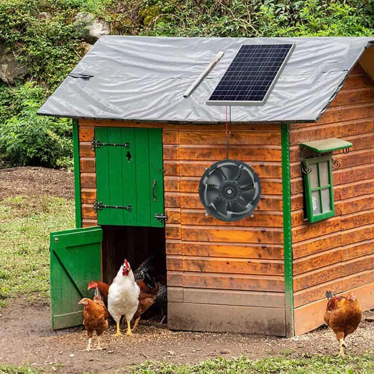 chicken coop solar fan, poultry shed solar fan
