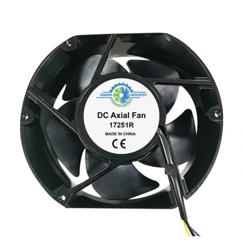 17251R UL-Certified DC Axial IP68 All Weather Outdoor Fan
