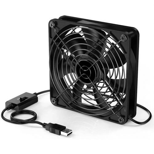 120mm USB Powered Home Theater Cabinet Cooling Fan