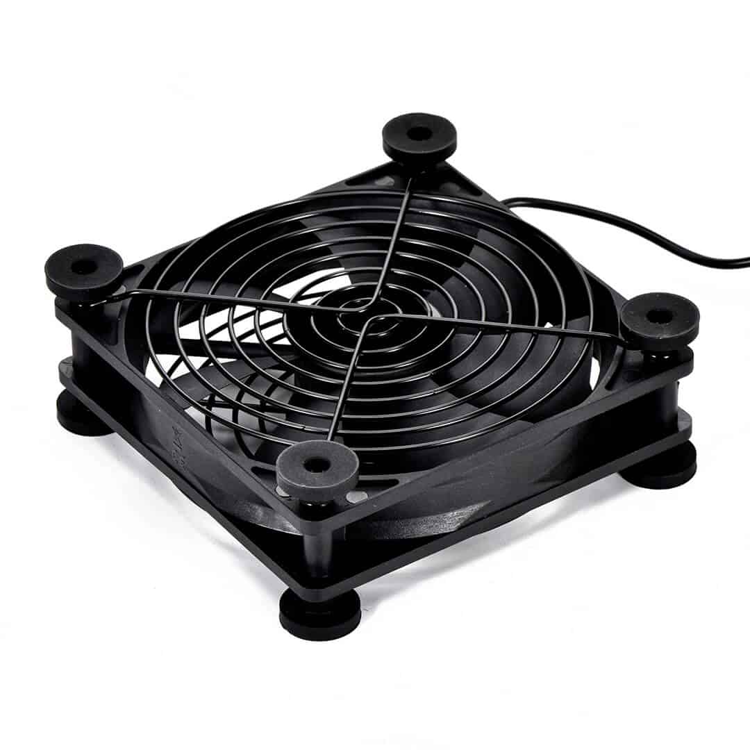 exhaust fan for entertainment cabinet