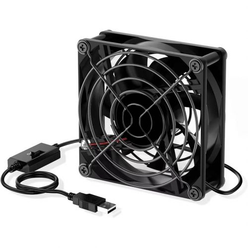 80mm Variable Speed Small USB CPU Cabinet Cooling Fan